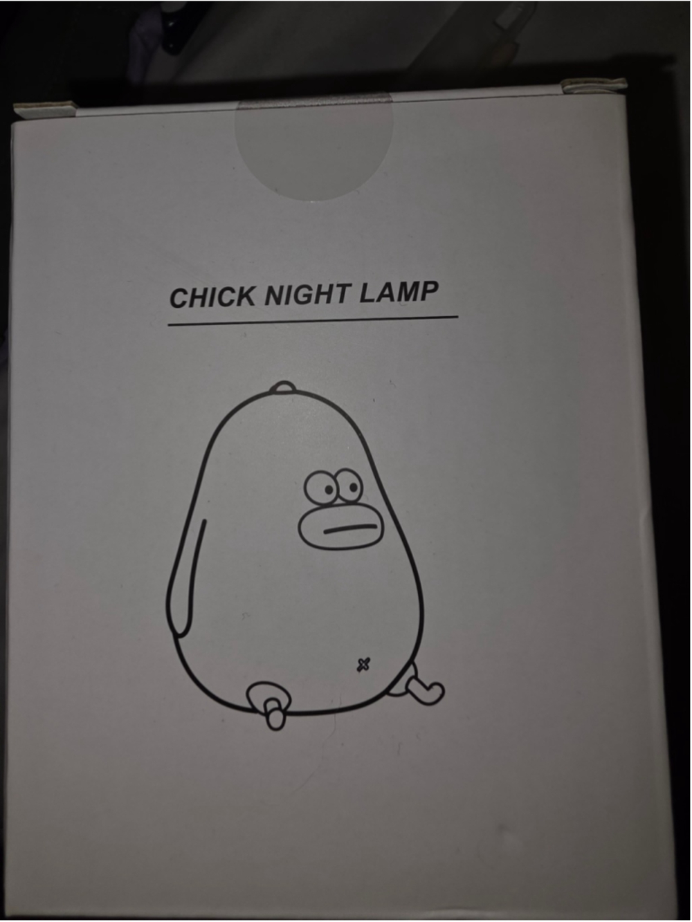 Boxgear Silicone Chick Night Lamp One Size White